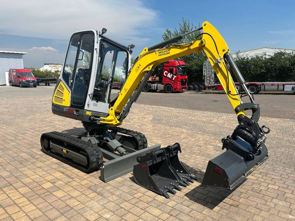 Mini-pelle Wacker Neuson ET24 VDS Powertilt*2023*651H*3xLöffel*TOP — occasion 2023, 651 h