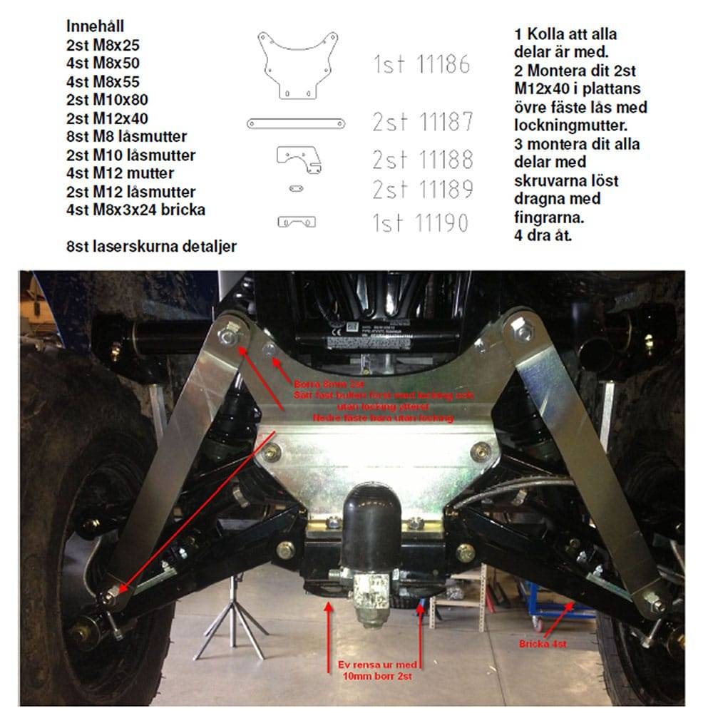 Quad Polaris Fjäderlåsning XP — occasion 2025