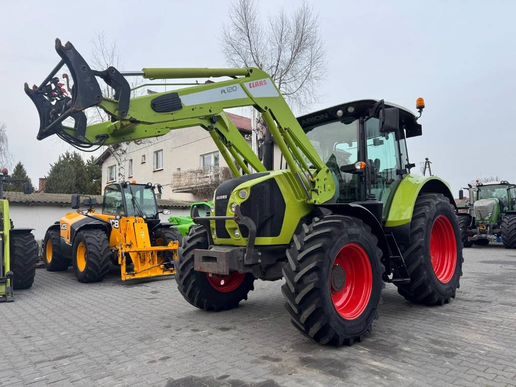 CLAAS ARION 530 CIS + CLAAS FL120