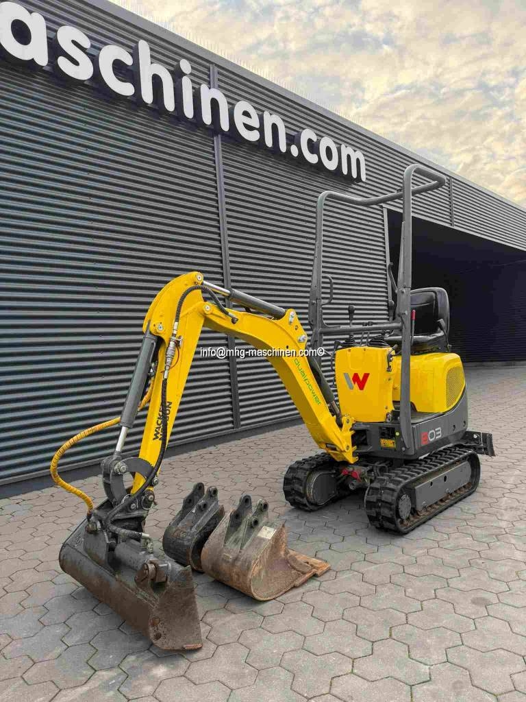 Mini-pelle Wacker Neuson 803 nur 817 h — occasion 2021, 817 h