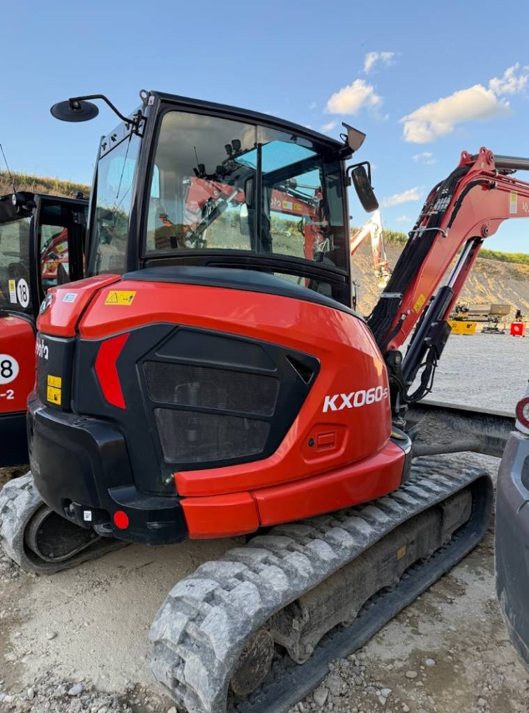 Tractopelle Kubota KX 060 CLIMA — occasion 2023, 1 100 h