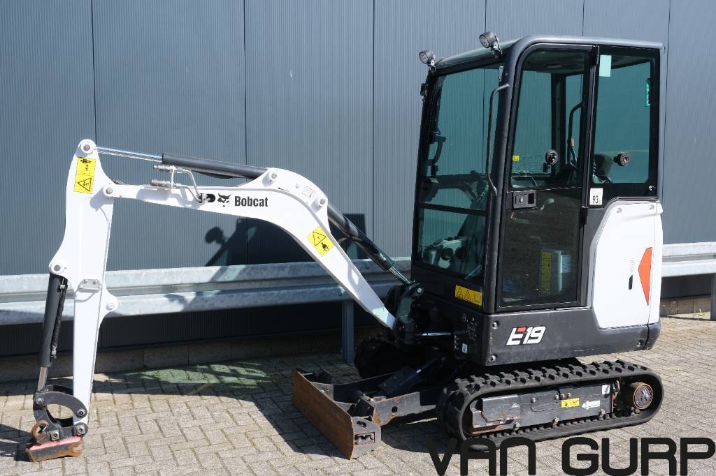 Mini-pelle Bobcat E 19 | 2023 | 500std — occasion 2023, 502 h