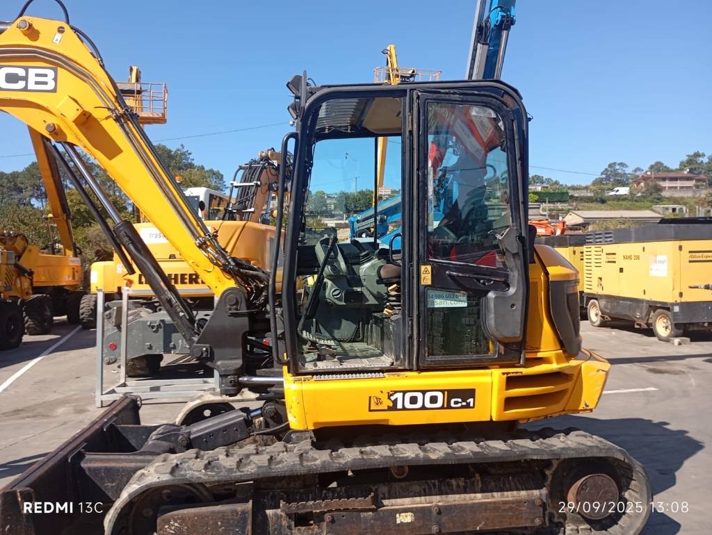 Mini-pelle JCB 100C-1 — occasion 2016, 4 477 h