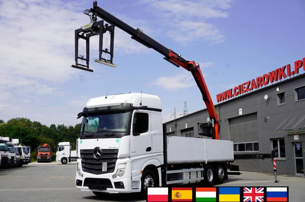 Mercedes-Benz Actros 2545 MP5 / 90 tho. km / Palfinger PK 18.001