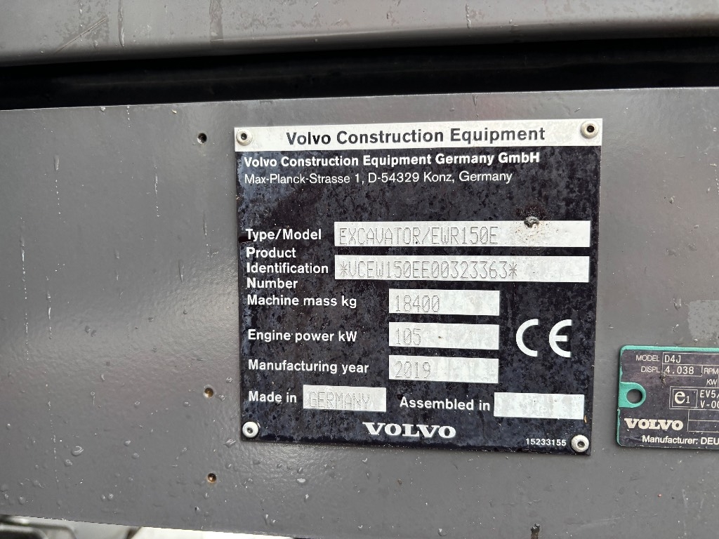 Volvo EWR 150 E /MYYTY,SOLD kuva 9