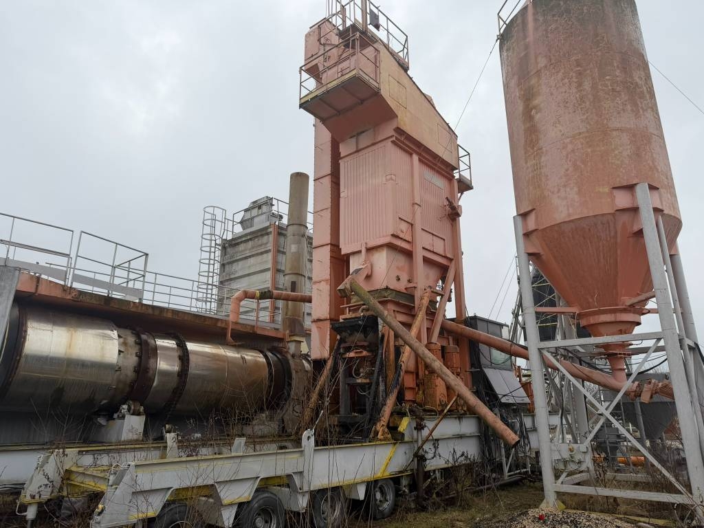 Centrale d'enrobage Marini-Ermont RB160 mobile batch mix plant — occasion 2002