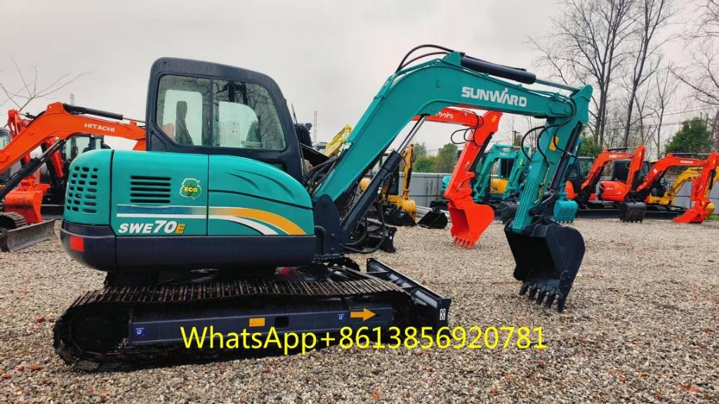 Mini-pelle Sunward SWE 70 — occasion 2023, 780 h