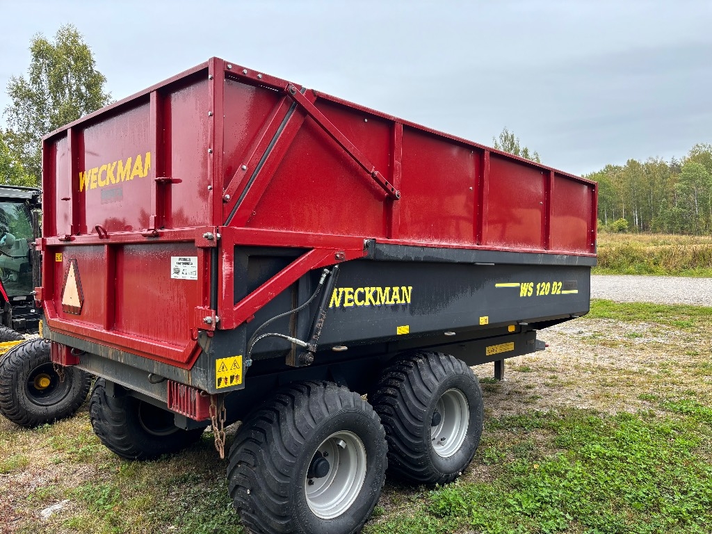 Weckman Dumpervagn + Förhöjning Ws 120 D2