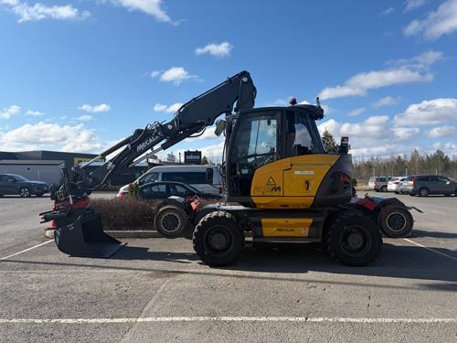 Mecalac 216MRail Mecalac -rail boom