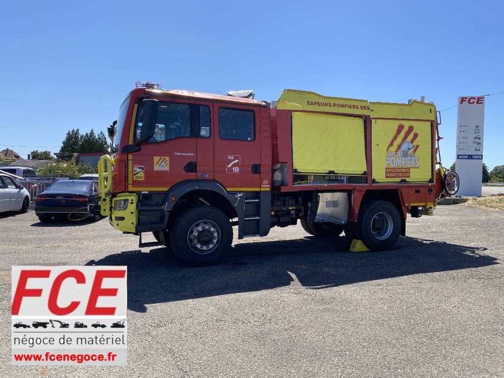 MAN TGM 18.290 4x4/ITURRI CCRSR 1er Main endommagé