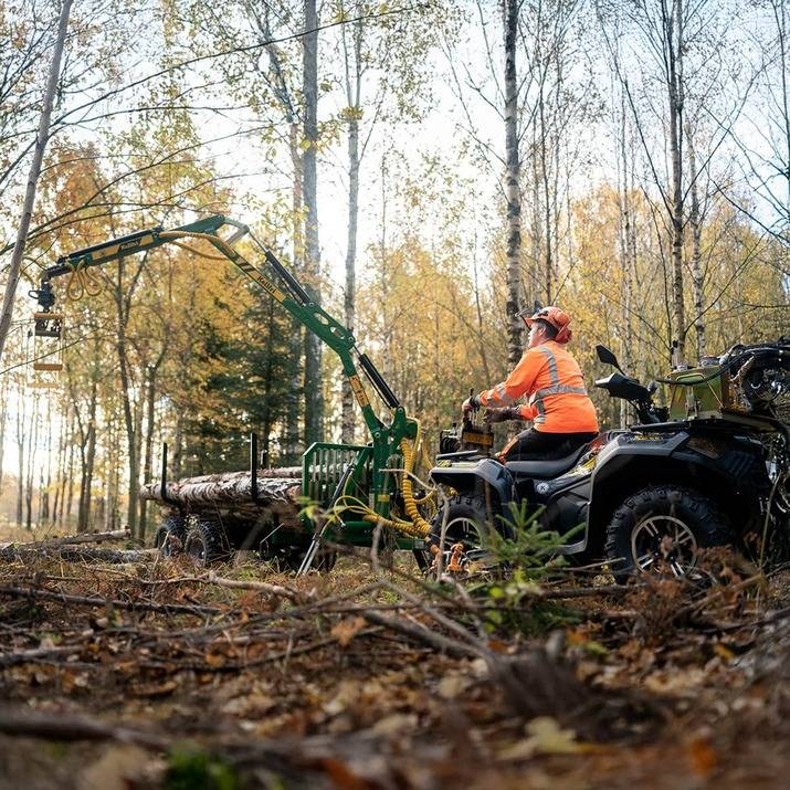 Kellfri Atv skogsvagnar