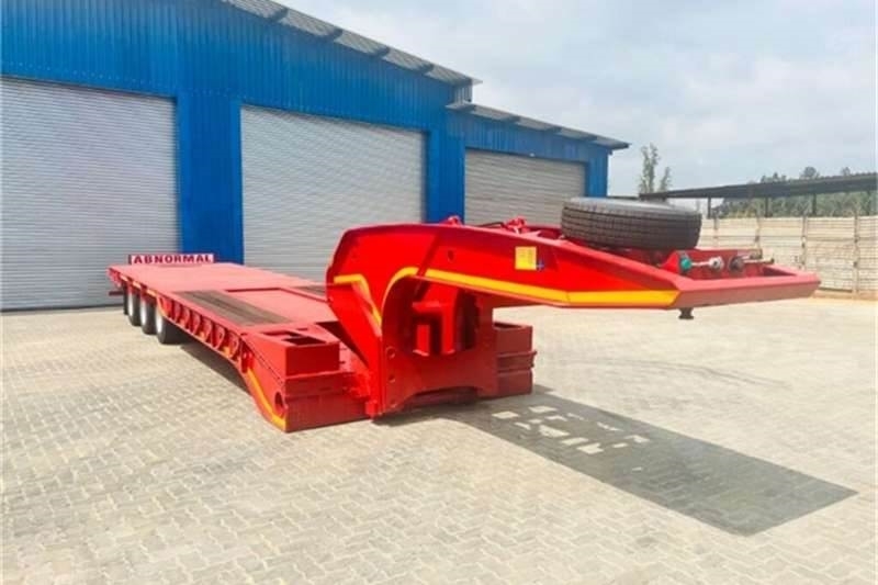 PR Trailers TRI AXLE HYDRAULIC NECK STRAIGHT 40 TO