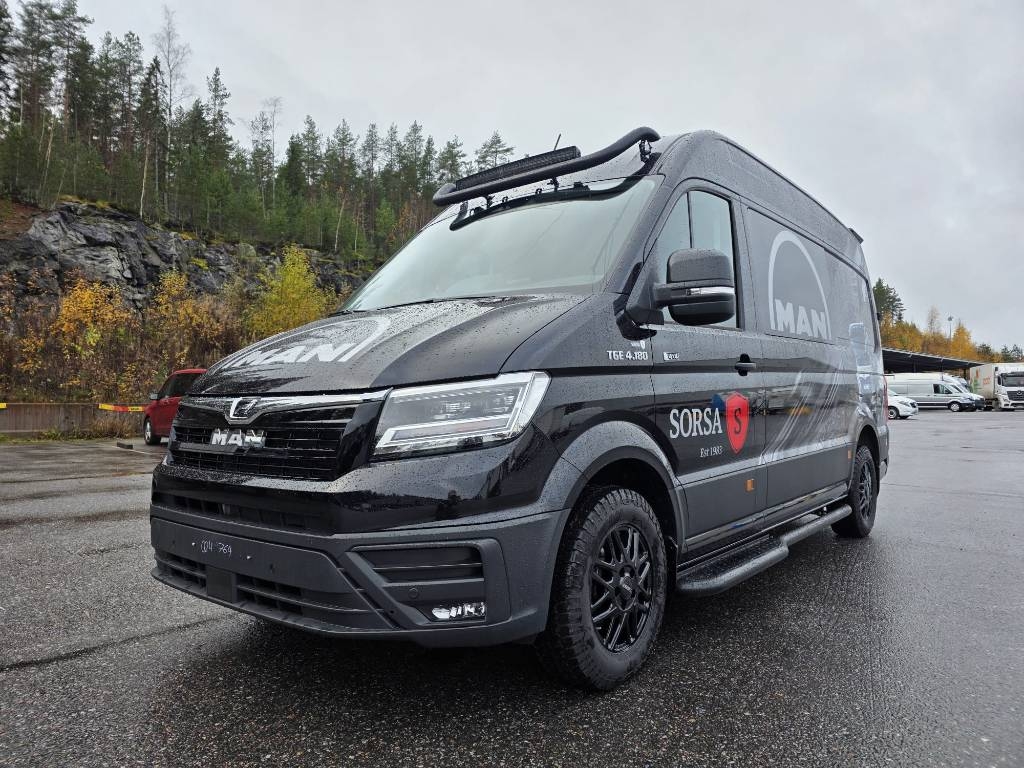 Fourgon utilitaire MAN TGE 4.180 4x4 3640 jatko-ohjaamo — occasion 2026