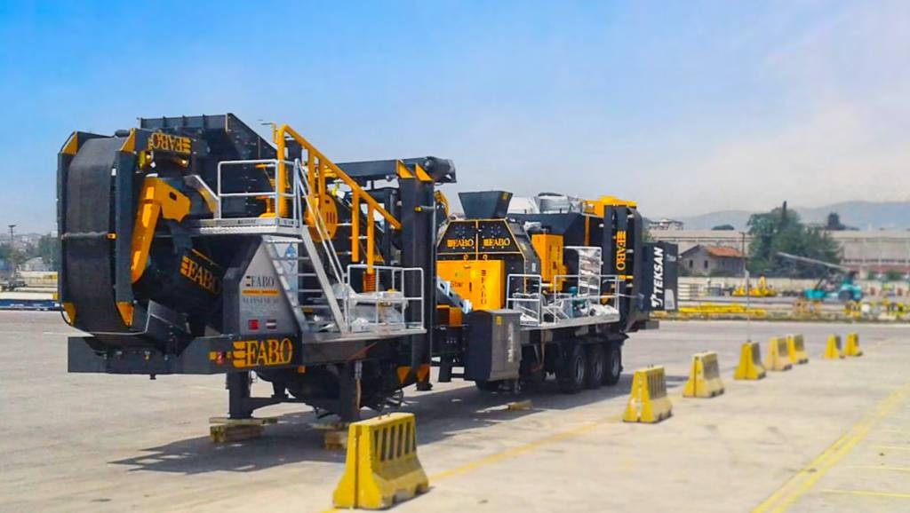Fabo FULLSTAR-60 INSTALLATION DE CONCASSAGE, CRIBLAGE
