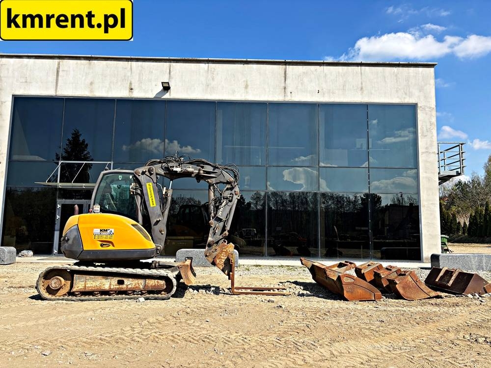 Mecalac 6 MCR MINI-KOPARKA 2014R. MTH: 2887! | 8 MCR JCB 8
