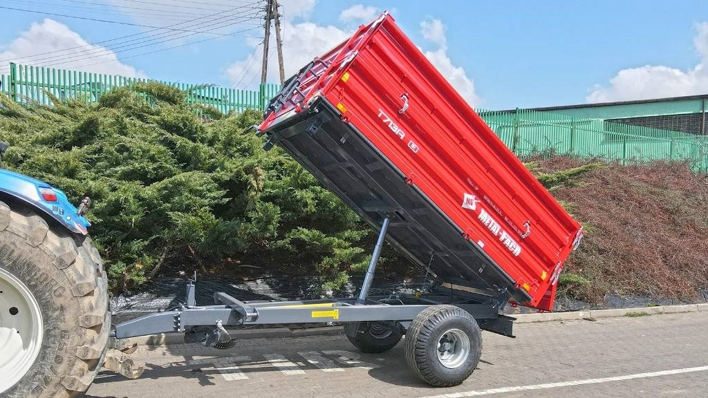 Metal-Fach T713A wywrotka/ 3 sides tipping trailer/ 1 oś / 5T