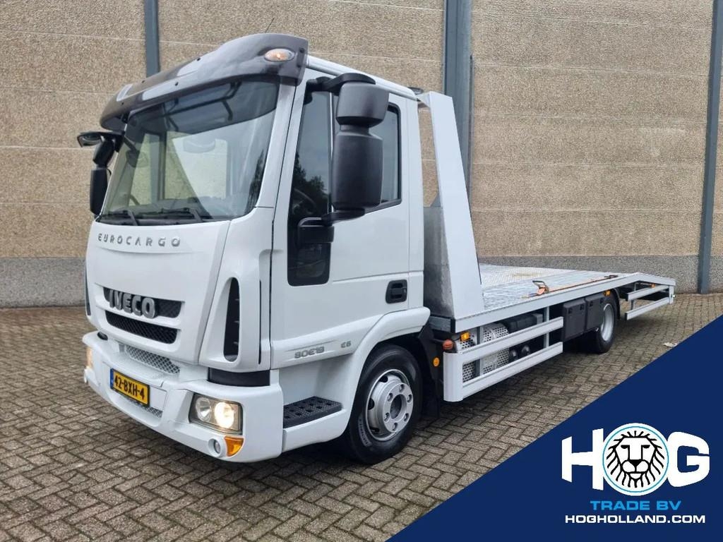 Camion porte-engins Iveco EuroCargo 80 E6 80E19 — occasion 2015