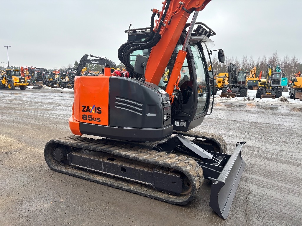 Hitachi ZX 85 US-5 / Rototilt, Godet, Graisse, Chauffage kuva 6