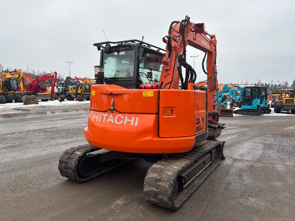 Hitachi ZX 85 US-5 / Rototilt, Godet, Graisse, Chauffage kuva 5