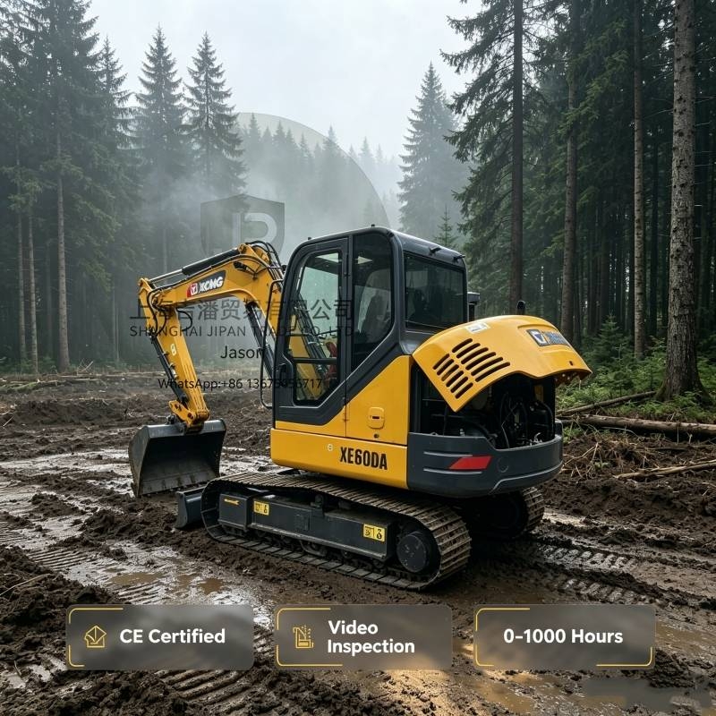 Pelle sur chenilles XCMG XE 60 DA — occasion 2024, 847 h