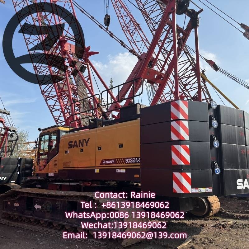 Grue sur chenilles Sany SCC 850 A — occasion 2019, 800 h