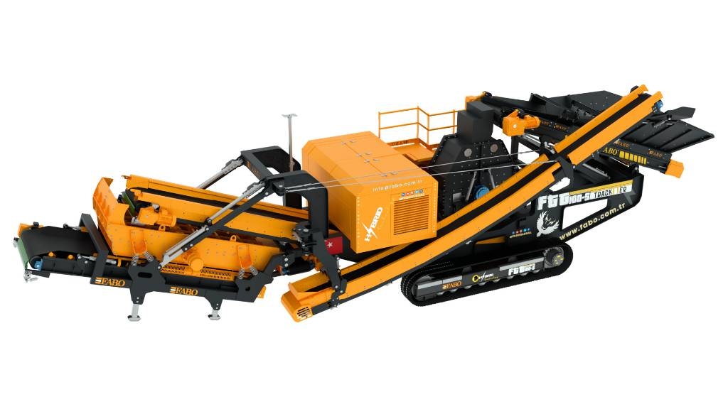 Fabo FTT-100-S Concasseur à Percussion Tertiaire Mobile
