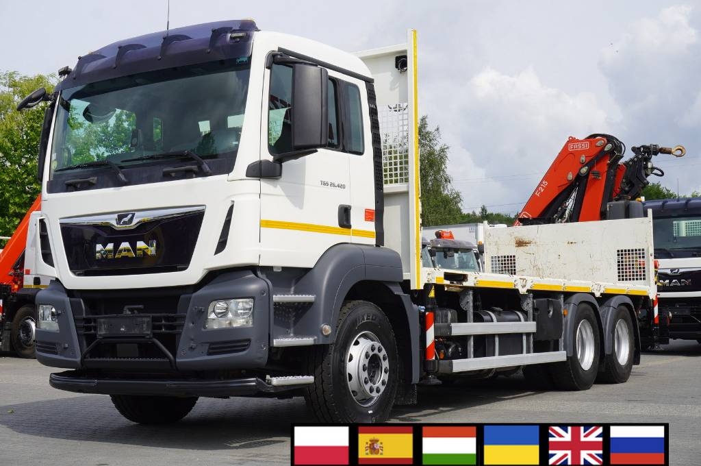MAN TGS 26.420 6x4 / Fassi F215A.2.24 / remote control