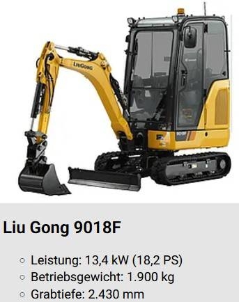 LiuGong 9018 F