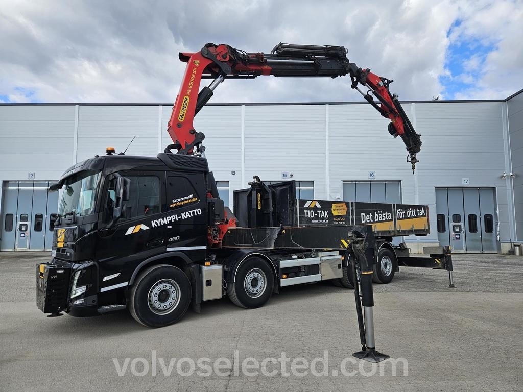 Volvo FM 460 Euro 6 8x2 nosturiauto 2023