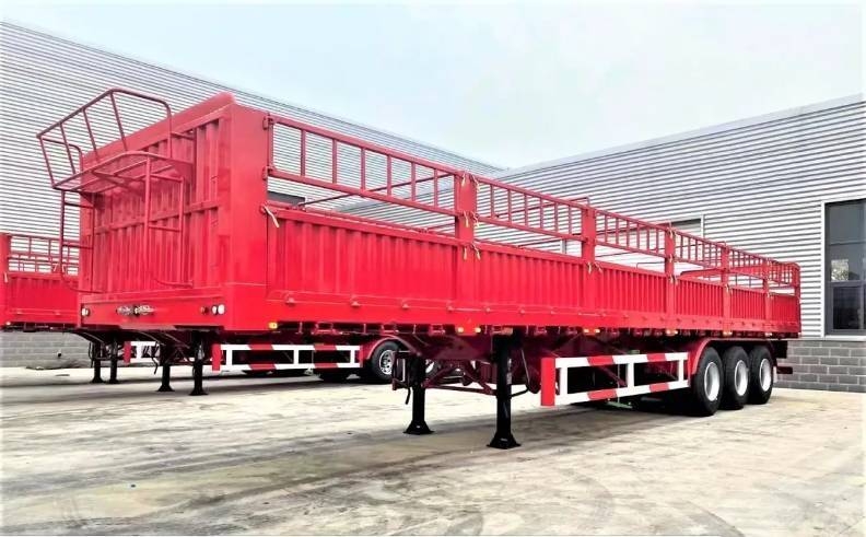 ZW Group ZW-GROUP 3 axle Drop Sidewall Semi Traile