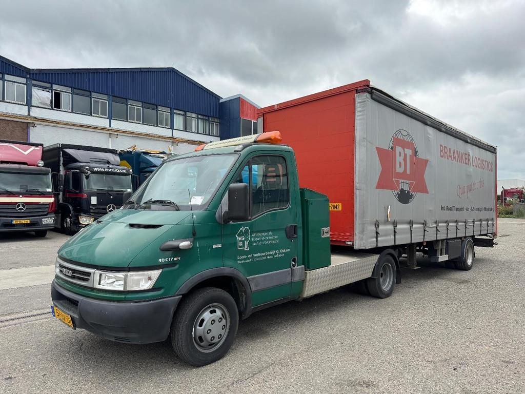 Iveco Daily 40C17 + 1-axle BUNK TRAILER - BOX 6,99 METER