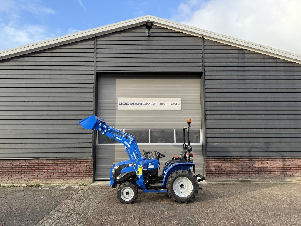 Solis 20 4WD minitractor agribanden met frontlader / voo