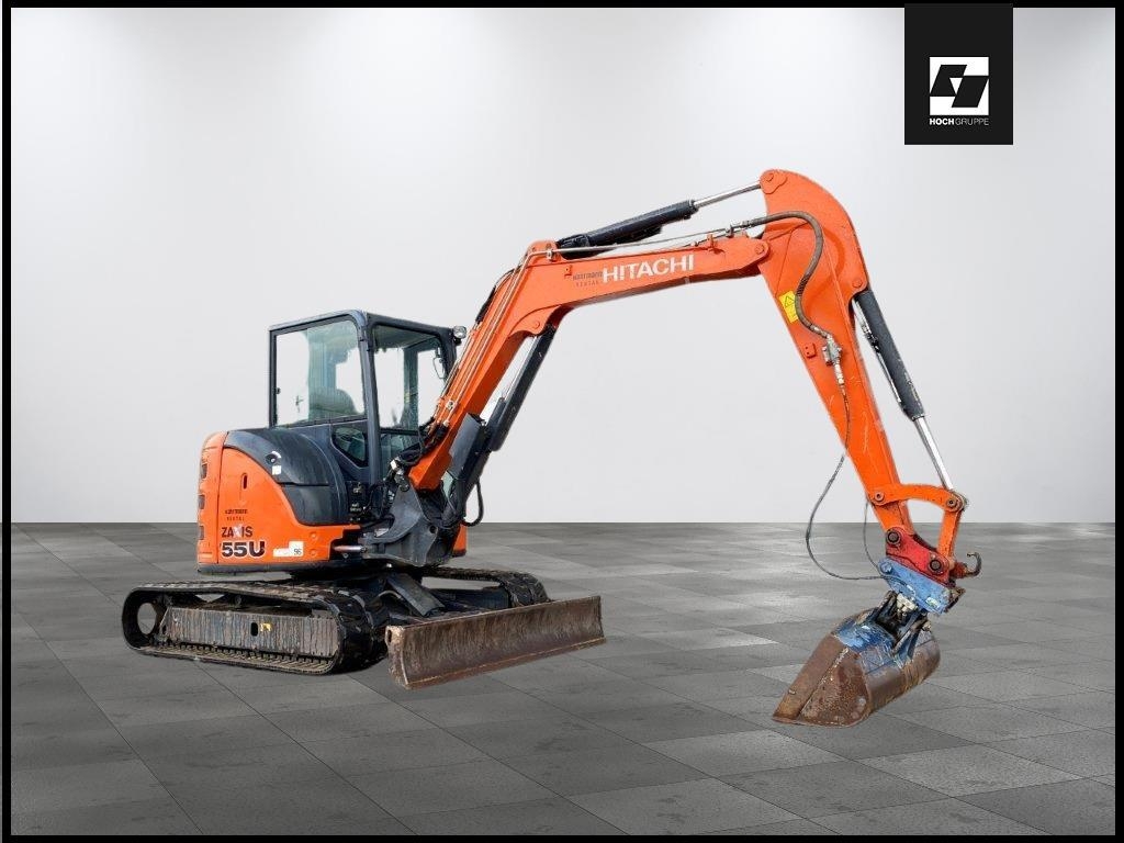 Mini-pelle Hitachi ZX 55U-5A CLR Kurzheck KLIMA — occasion 2017, 3 334 h