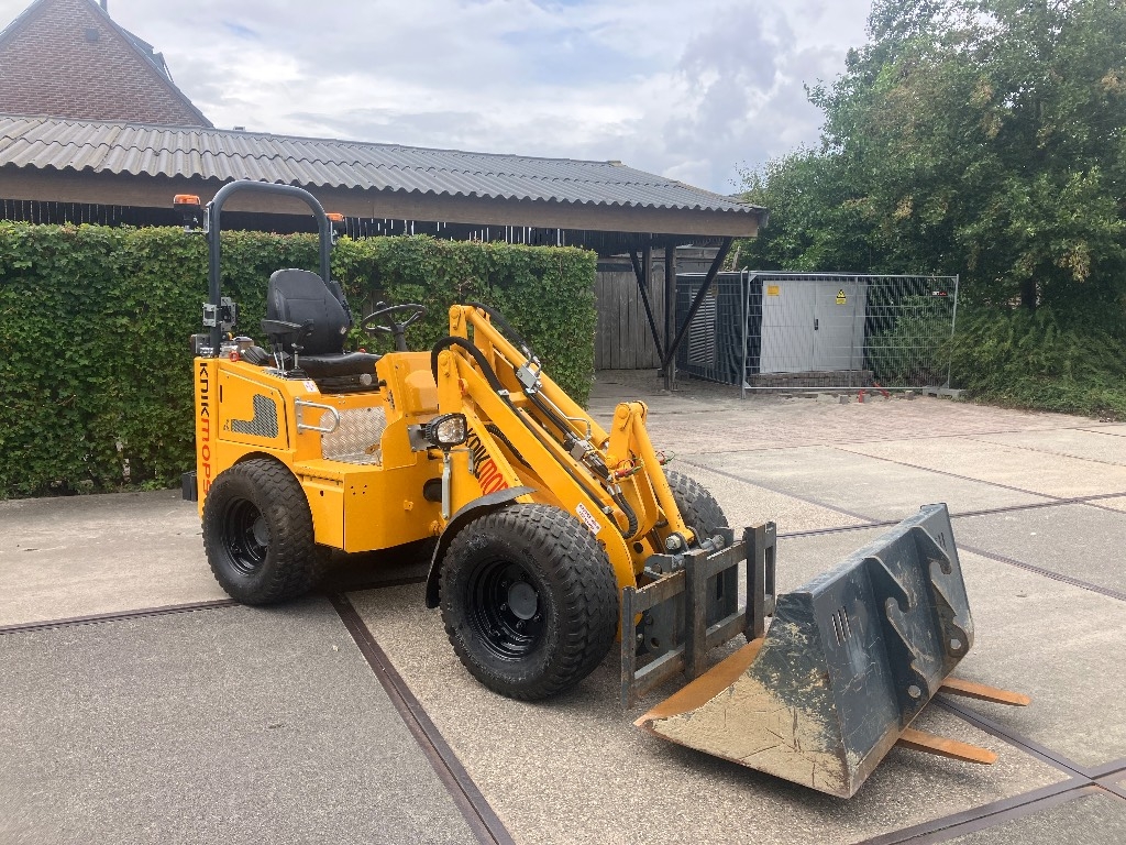 Mini-chargeuse Knikmops 180 minishovel | 1050 u | bak + vorken — occasion 2023