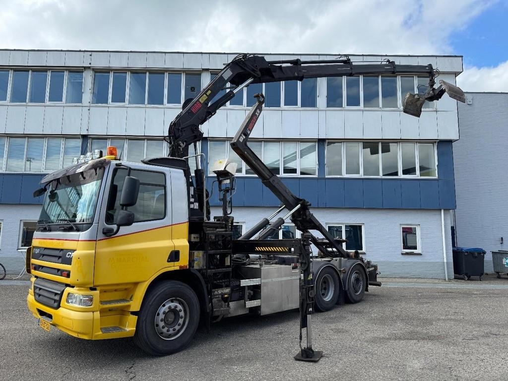 DAF CF 75.250 6X2 + HIAB 166 ES-3 + REMOTE + MULTILIFT