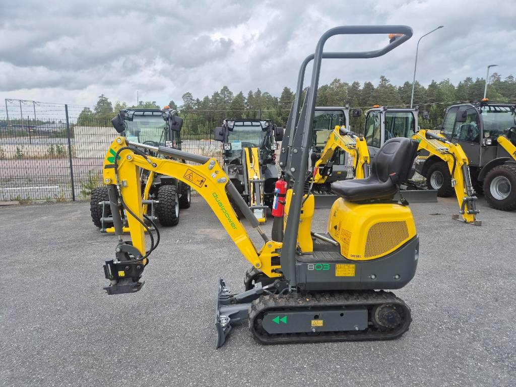 Mini-pelle Wacker Neuson 803 Demo 100h — occasion 2022, 100 h
