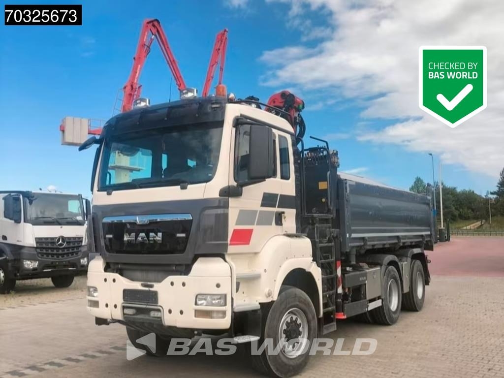 MAN TGS 33.360 TGS 6X6 Palfinger Q170Z95TR Crane Kran