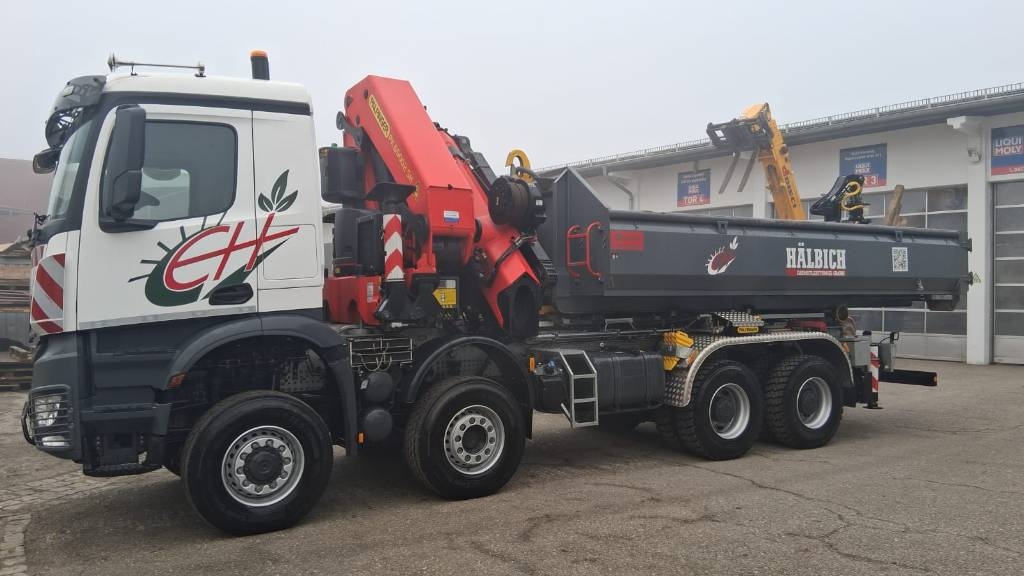 Mercedes-Benz Arocs 8x6 4140 Abroller Palfinger 65002