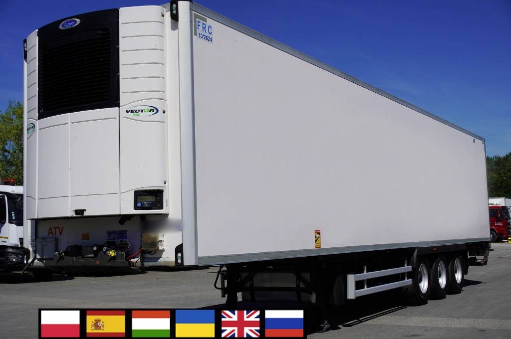 Lamberet refrigerated semi-trailer / Carrier Vector 1550