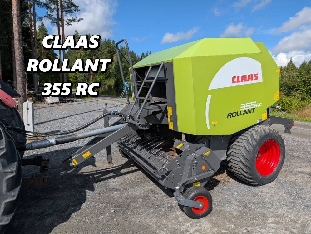 CLAAS Rollant 355 RC, paalattu 13.000 paalia