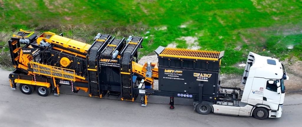 Fabo MEY-1645 INSTALLATION MOBILE DE CRIBLAGE
