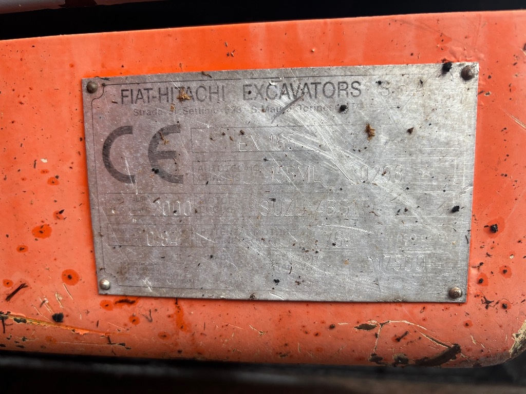 Fiat-Hitachi EX 165 / Широке шасі, Зроби сам! kuva 9