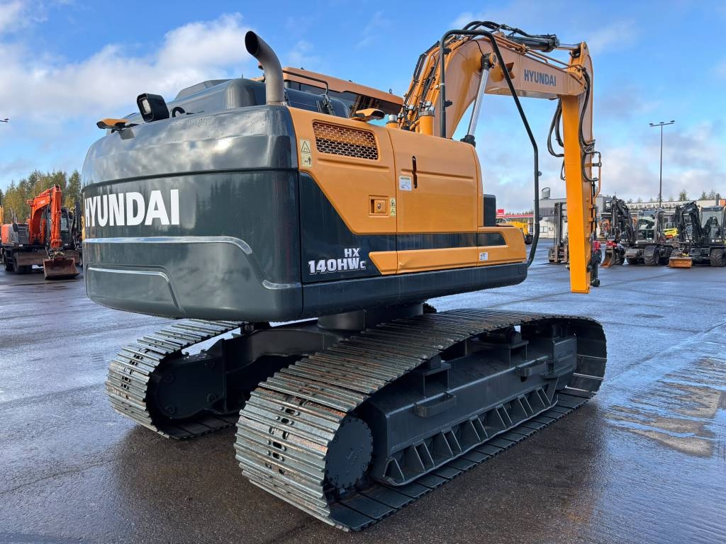 Hyundai HX 140 HW C / Metsäalusta, Rasvari, 800mm Telat kuva 5