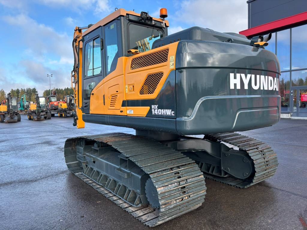 Hyundai HX 140 HW C / Metsäalusta, Rasvari, 800mm Telat kuva 7