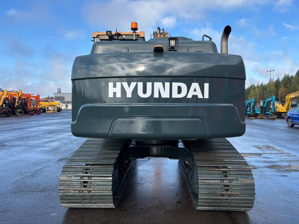 Hyundai HX 140 HW C / Metsäalusta, Rasvari, 800mm Telat kuva 6