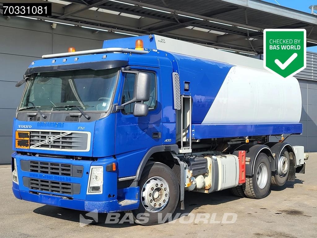 Volvo FM 400 6X2 Stokota Fuel tanker 18.500 liter 4 comp