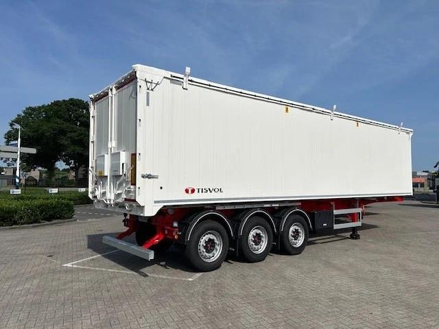 Semi-remorque benne TISVOL Agrar 60m3 Alu 2x Liftachse — occasion 2024