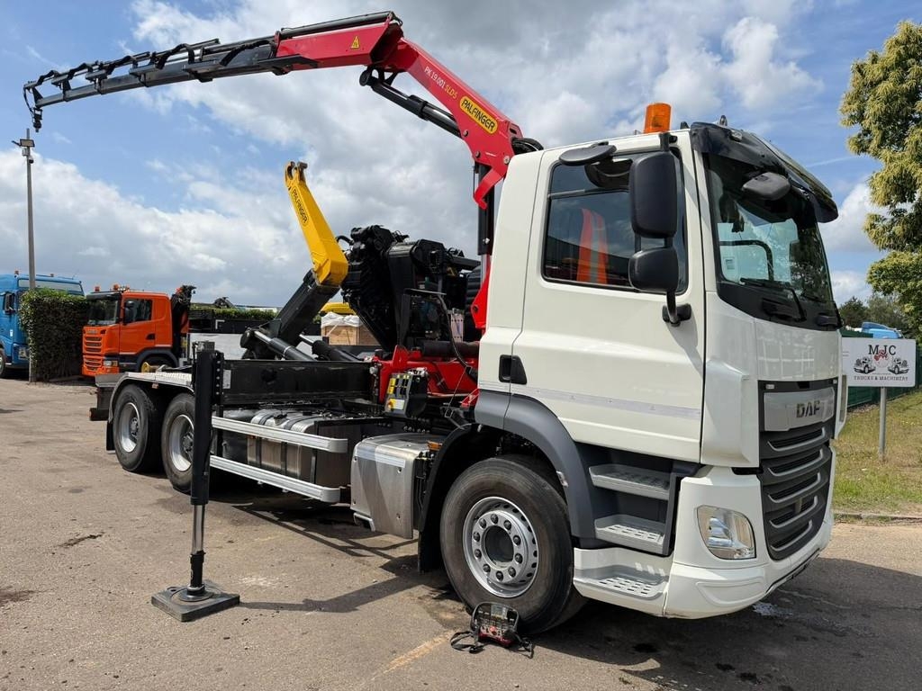 Camion ampliroll DAF CF 480 6x4 HOOKLIFT + PALFINGER PK19.001 SLD — occasion 2024