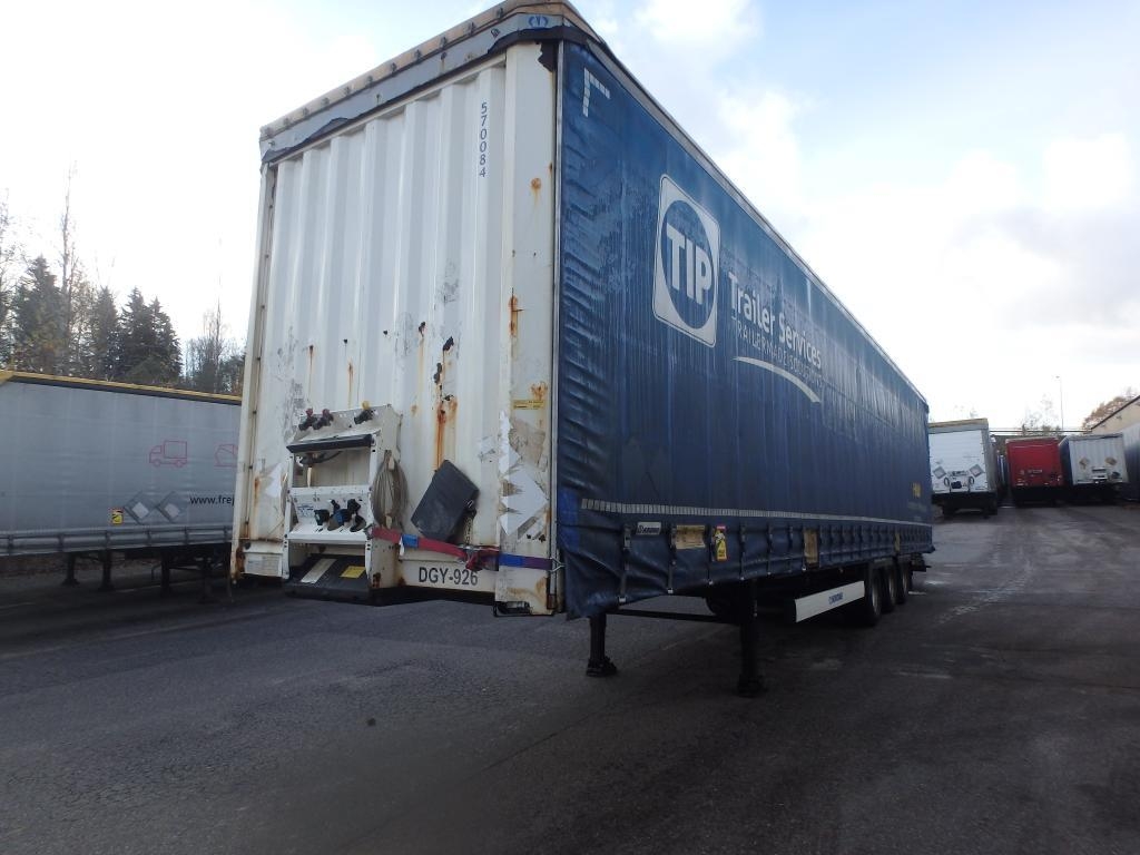 Krone Trailer Curtainsider Lifting + Sliding Roof Mega