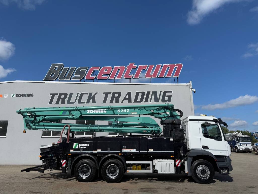 Camion pompe à béton Mercedes-Benz Arocs 2640 Schwing S 36X / Only 800H — occasion 2021, 800 h